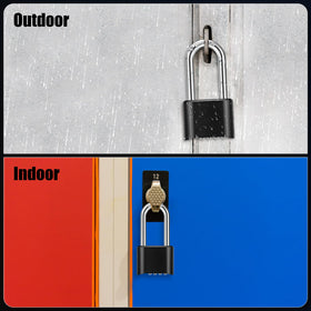 Diyife weatherproof padlock with dustproof housing protects gear outdoors.