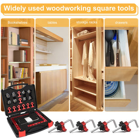 Diylog 90-degree clamp simplifies cabinet, drawer, and frame assembly with easy tightening.