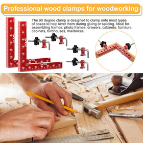 Diylog compact corner clamp kit supports hobby projects with reliable, repeatable squaring.