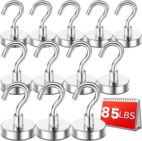 DIYMAG heavy-duty magnetic hook 85 lbs mounted vertically for secure hanging