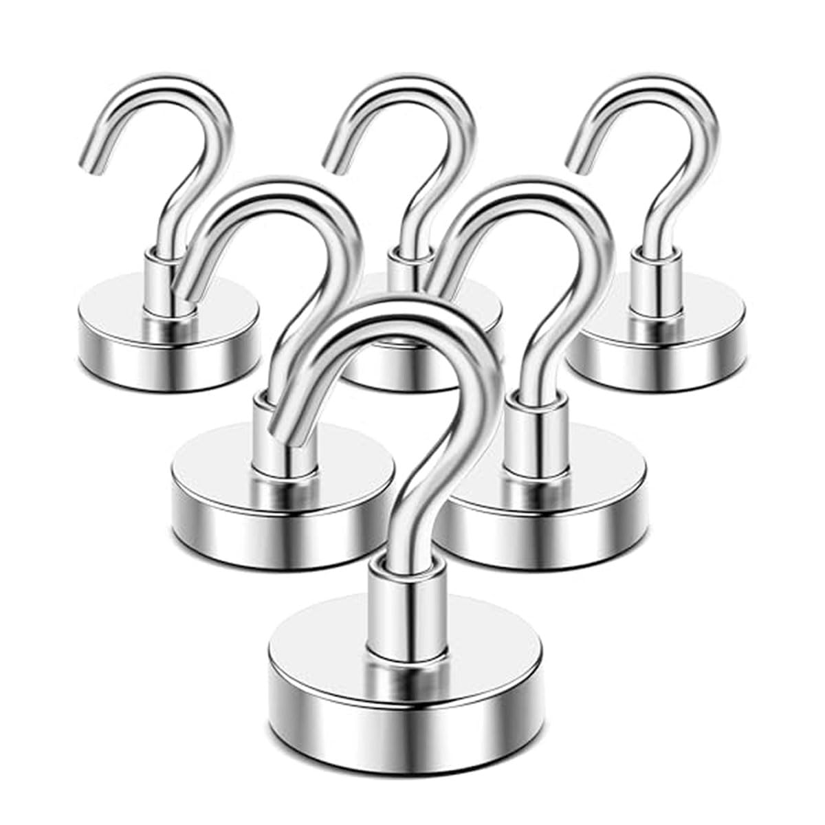 DIYMAG strong neodymium magnetic hook with 170 lb capacity in action