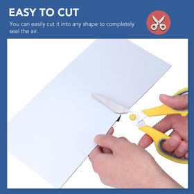 DIYMAG vent cover cut-to-fit seals awkward spaces and reduces drafts.