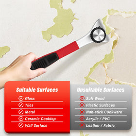 DIYSELF carbide blade close-up highlighting secure blade locking