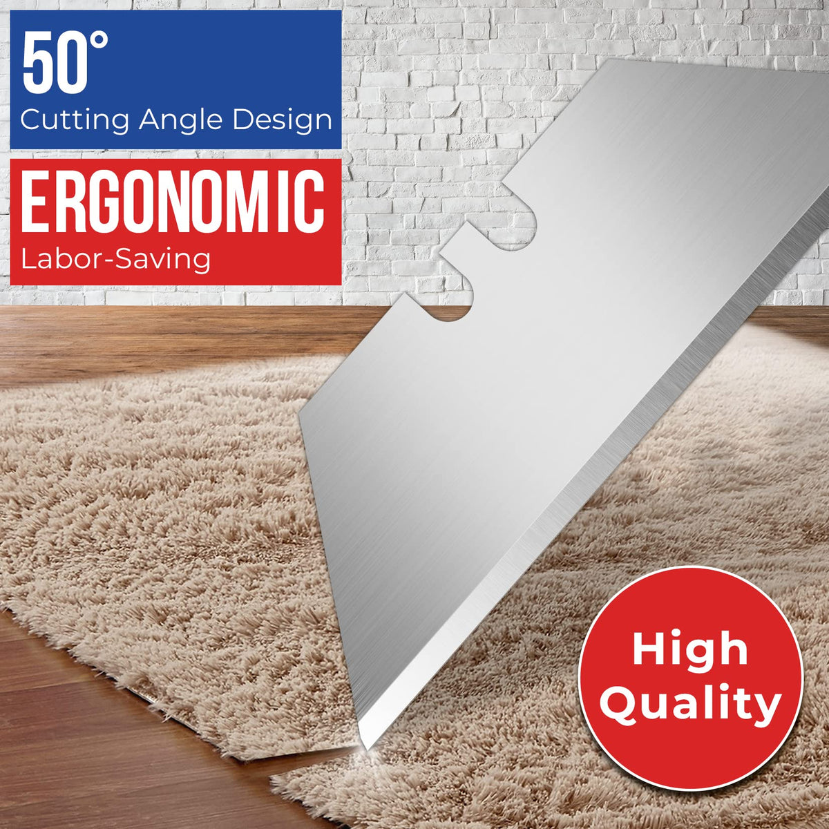 DIYSELF blade dispensing feature enabling quick safe blade retrieval