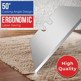 DIYSELF blade dispensing feature enabling quick safe blade retrieval