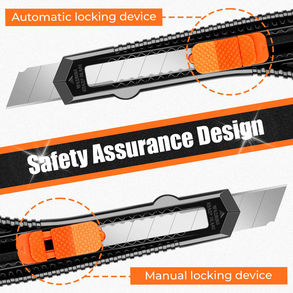 DIYSELF ergonomic grip reduces hand fatigue during long cutting sessions.