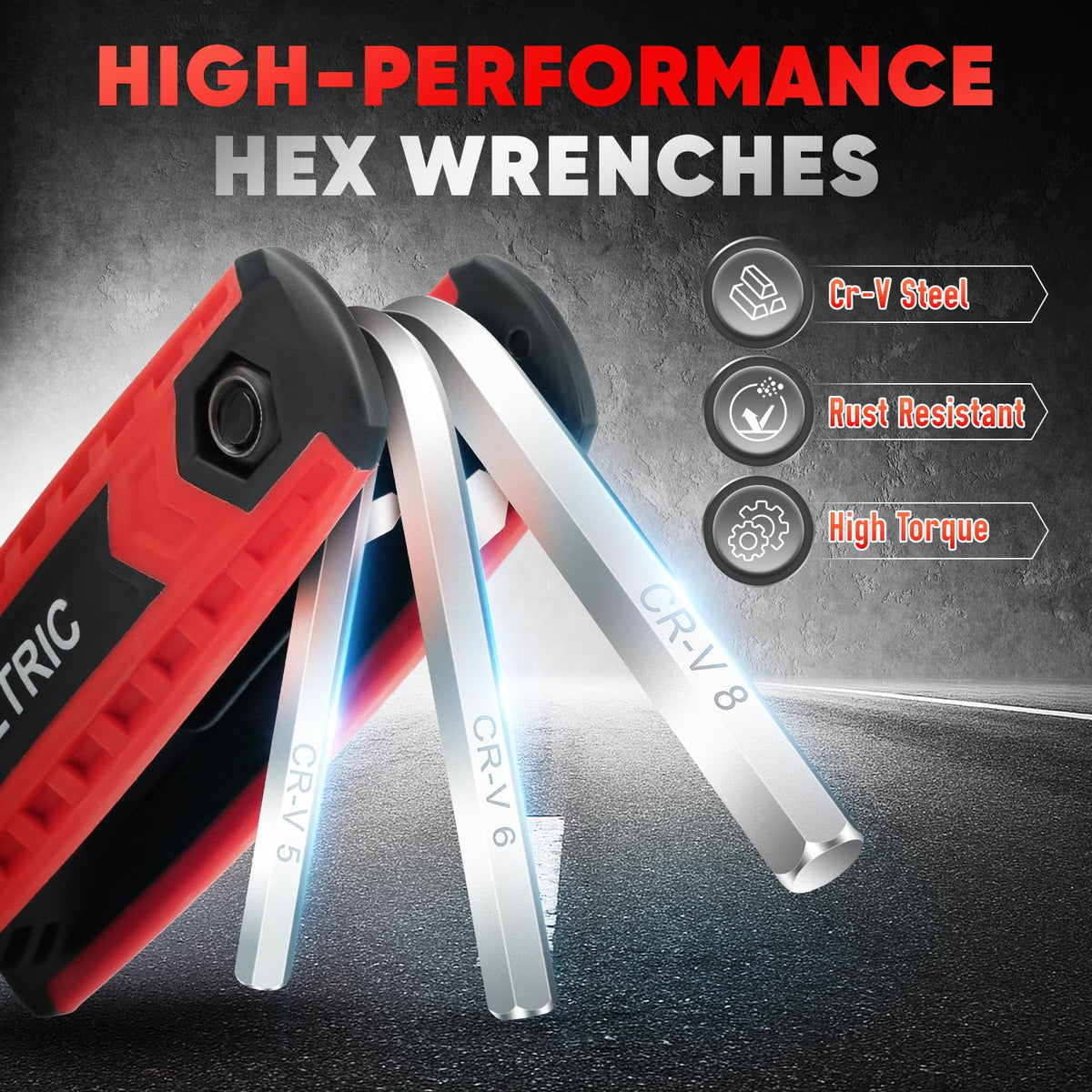 DIYSELF ergonomic grip provides comfortable non-slip control during maintenance