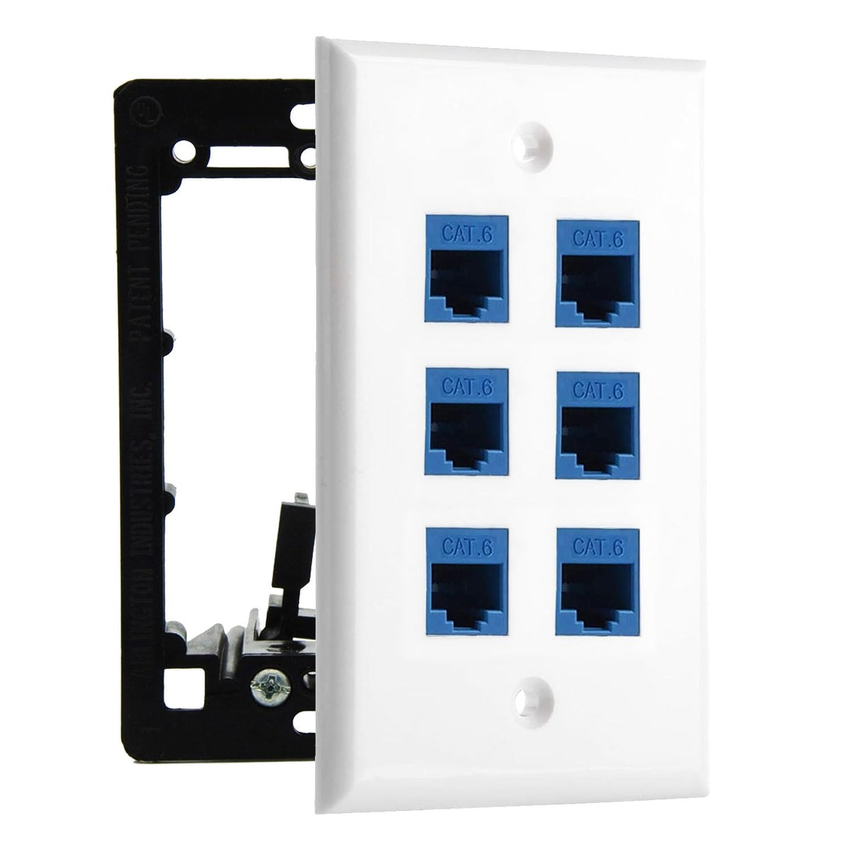 DIYTECH ethernet outlet ready for plug-and-play networking