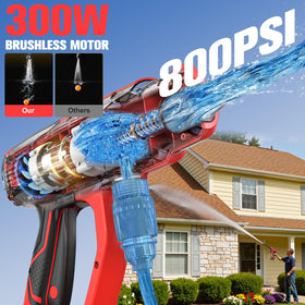 DIYtoolifz cleaning tool 6-in-1 nozzle offers multiple spray patterns.
