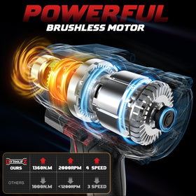 DIYtoolifz cordless impact wrench milwaukee-compatibility supports flexible power options.