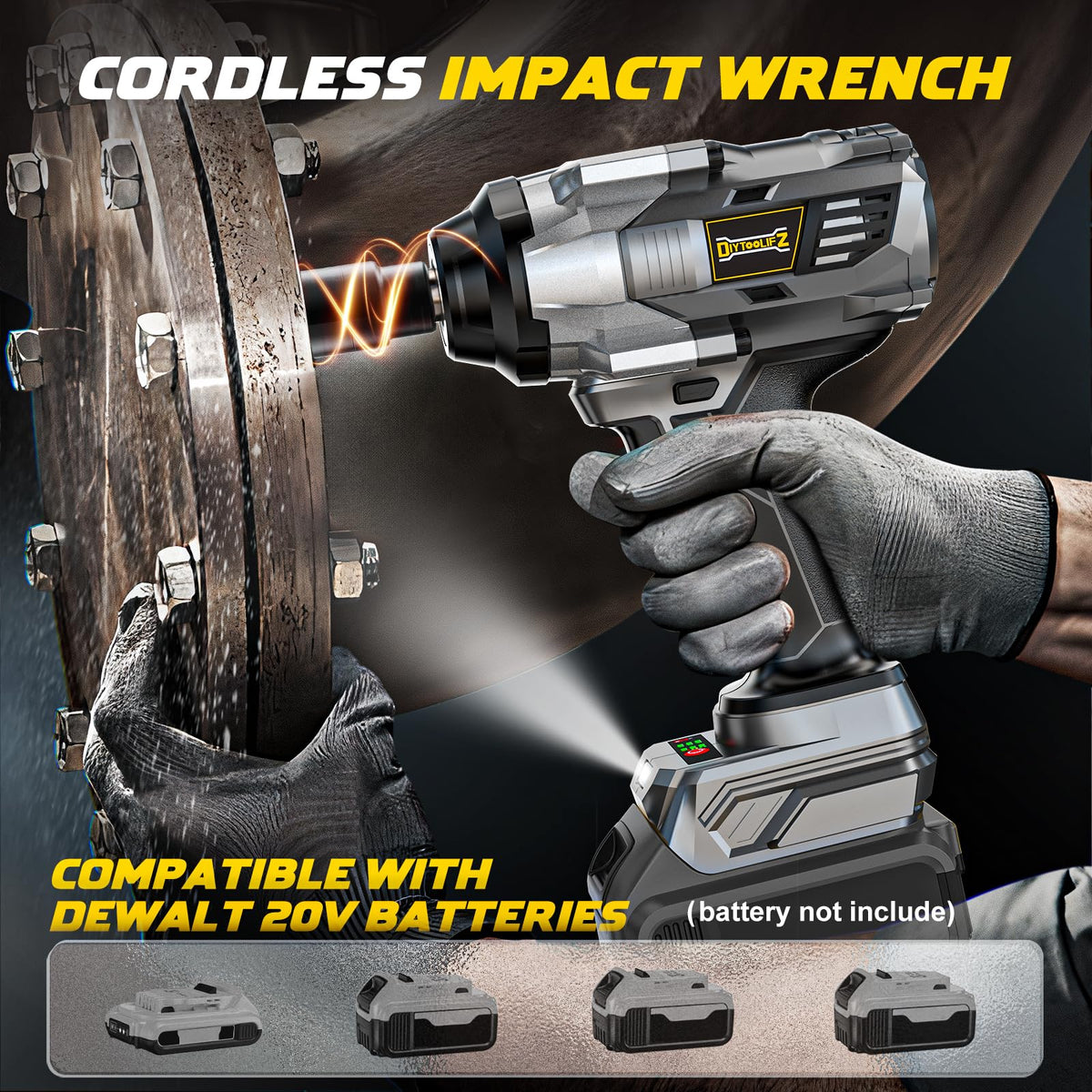 DIYtoolifz four-modes variable-speed, offering precise control from 0 to 2100 RPM.