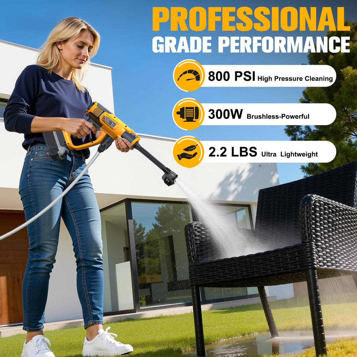 DIYtoolifz unit features a 16.4 ft hose for reach into every corner