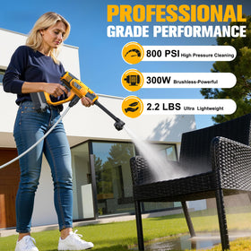 DIYtoolifz unit features a 16.4 ft hose for reach into every corner