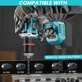 DIYtoolifz two-speed range suits many drilling tasks.