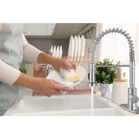DJS brushed finish reduces fingerprints and water spots
