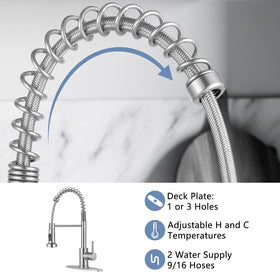 DJS solid stainless steel construction for durable use