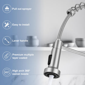 DJS faucet aerated spray mode for everyday washing