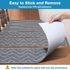DK177 stair treads soft textured surface delivering barefoot comfort