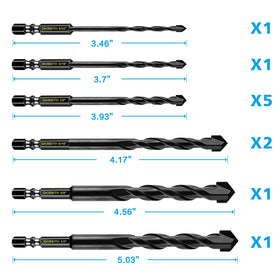 DKIBBITH carbide-tip close-up showing sharp edges for tough materials