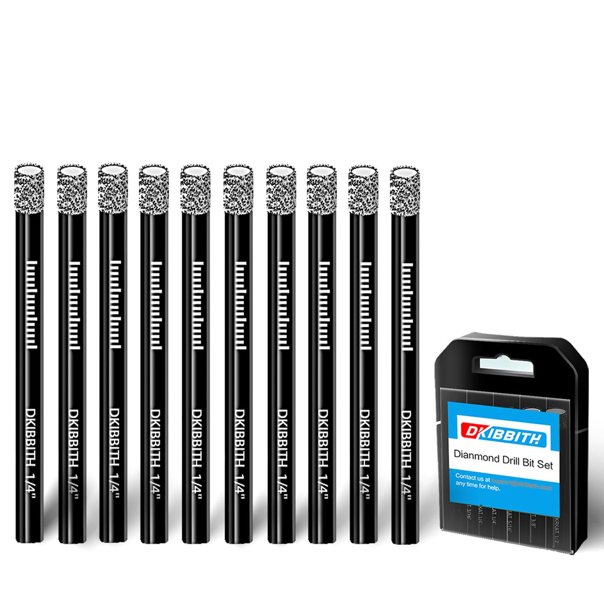 DKIBBITH diamond drill bit porcelain for clean holes in porcelain tiles