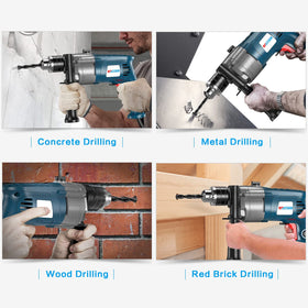 DKIBBITH drilling ceramic tile with precision and clean edges
