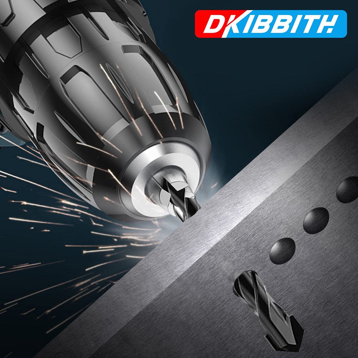 DKIBBITH drilling concrete and brick with steady performance