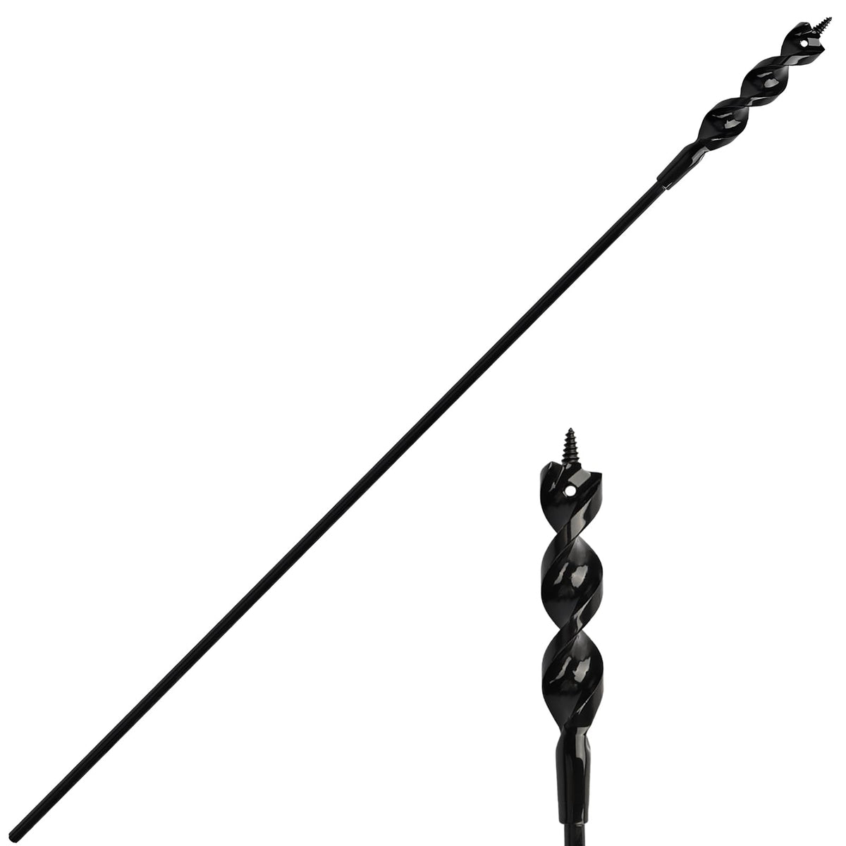 DKIBBITH flexible installer drill bit guides wire through a wall cavity.