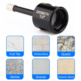 DKIBBITH premium diamond grains deliver fast, smooth cutting on hard materials.