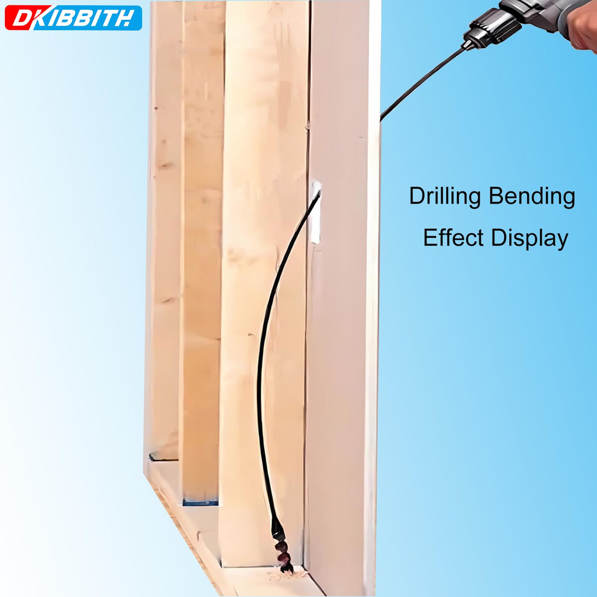 DKIBBITH ideal for pulling wires and pipes through openings.