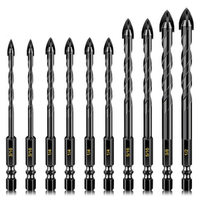 Sizes range from 3/16 to 1/2 inch for large hole needs.