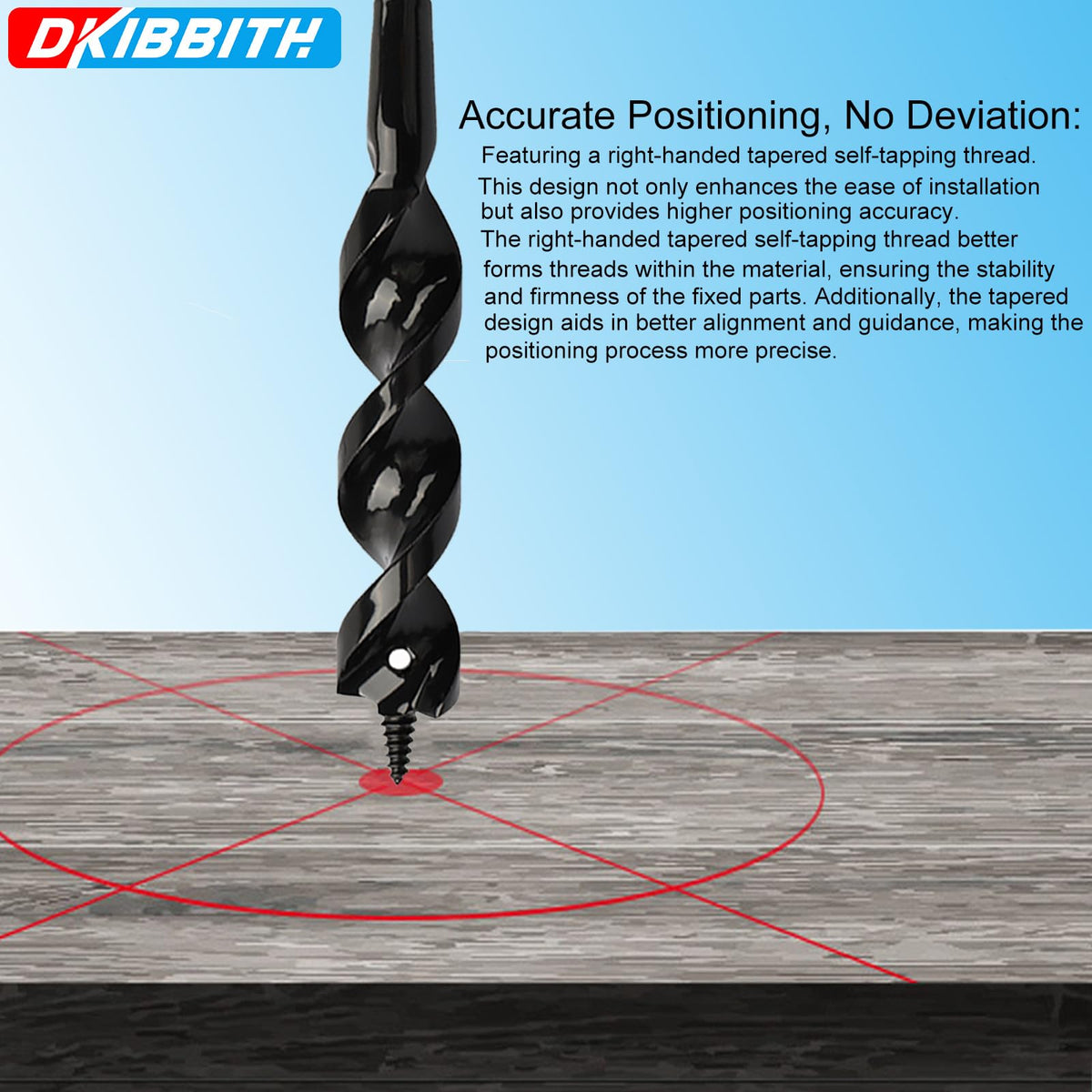 DKIBBITH spring steel shaft designed for durability
