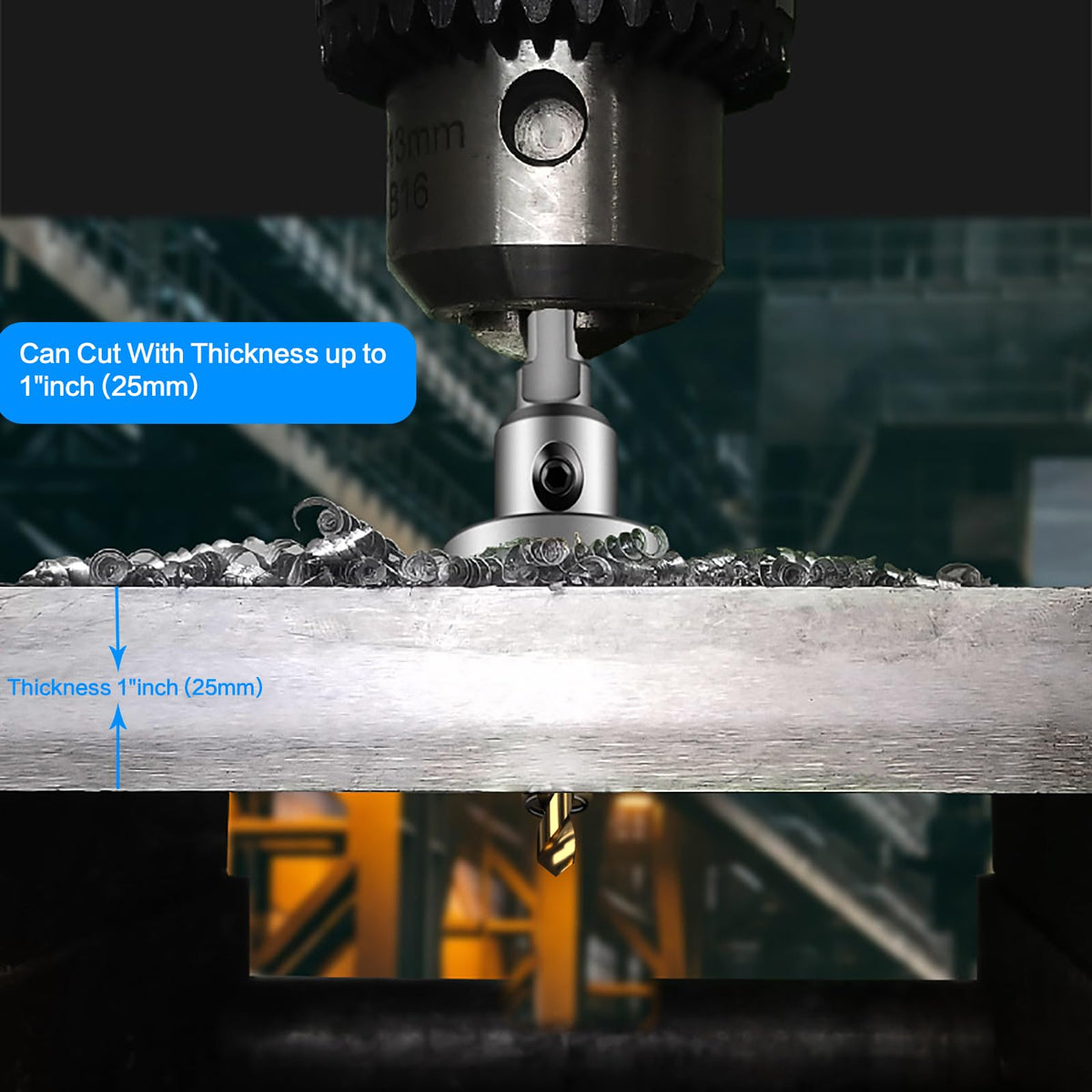 DKIBBITH TCT hole saw carrying case keeps bits organized and protected