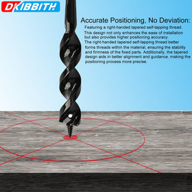 DKIBBITH bendable design navigates tight spaces between studs with ease.