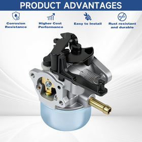 DKIIGAME replacement carburetor for Briggs & Stratton engines enables reliable operation
