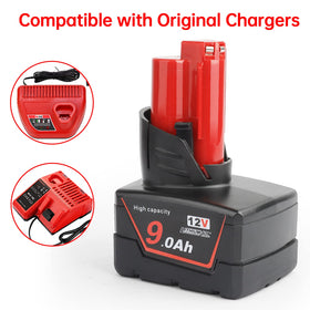 DKSIDKN Milwaukee 12V compatibility covers drills and heated jackets for seamless operation