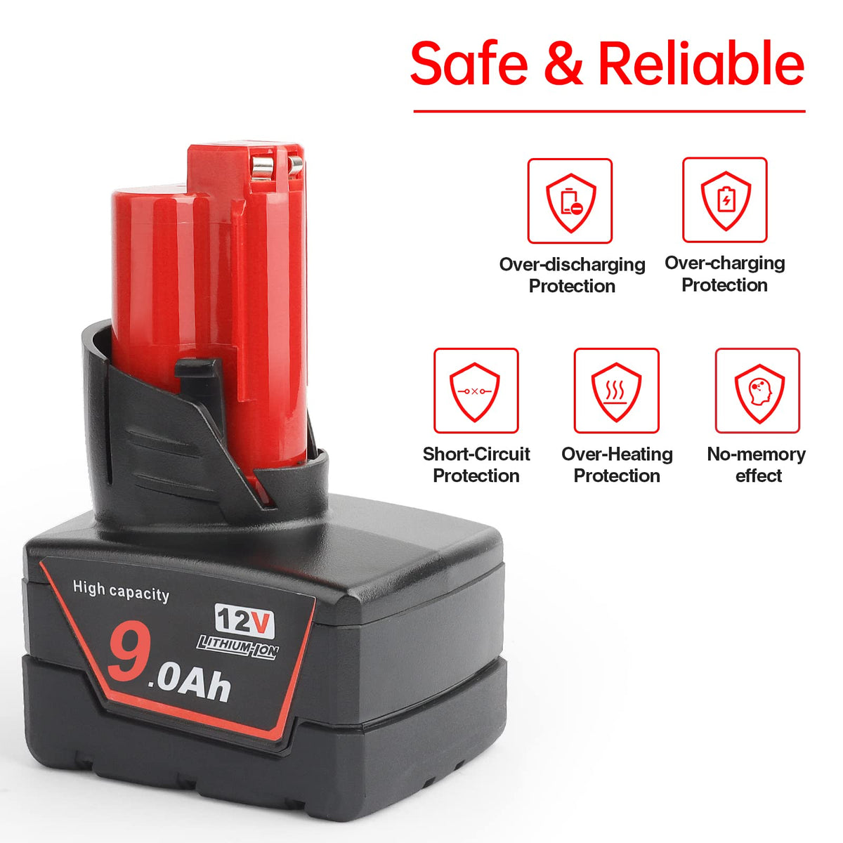 DKSIDKN safety features protect against overcharge and overheating