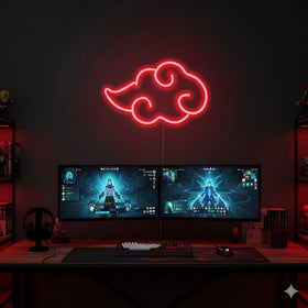 Dleouly neon sign ships with pre-drilled holes for easy hanging