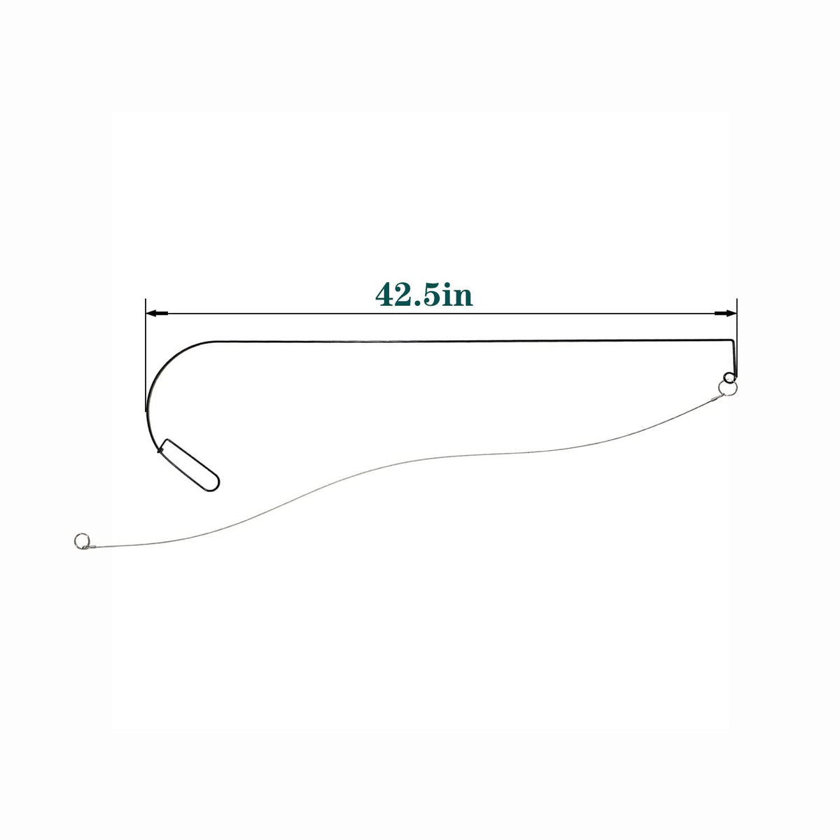 Dlincat Stretch Lever Opening Tool cable detail showing rigid 1.5mm cable for precise openings.
