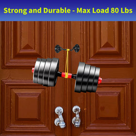Dluno barn door privacy latch enhances privacy and child safety.