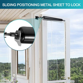 Dluno pneumatic closer supports 90-degree opening for versatile door use.