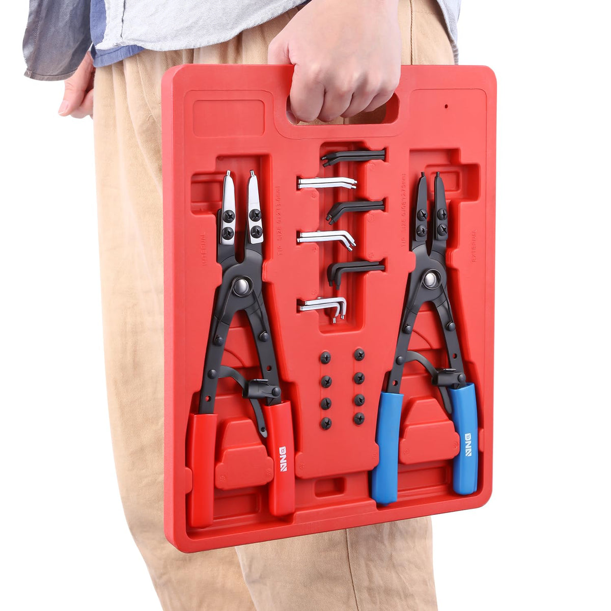 DNA Motoring case included keeps tools organized and ready