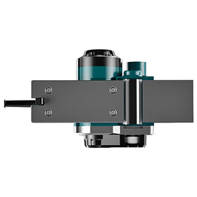DNTI planer side handle close-up highlighting ergonomic grip for comfortable use