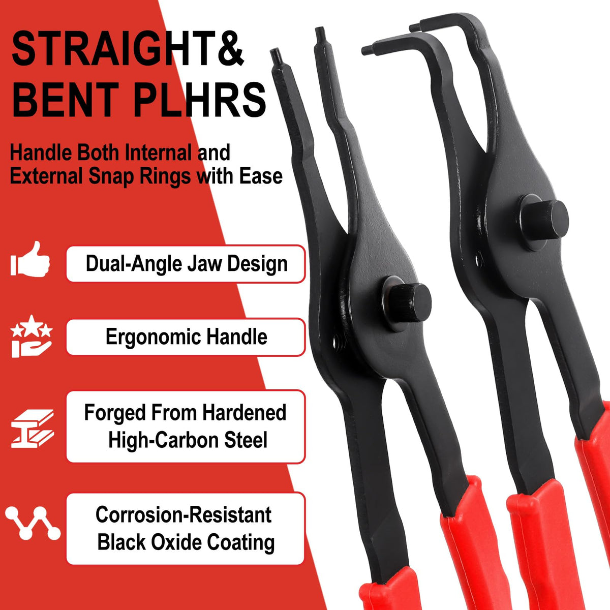 Doaho external circlip pliers designed for secure ring placement