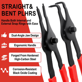 Doaho external circlip pliers designed for secure ring placement