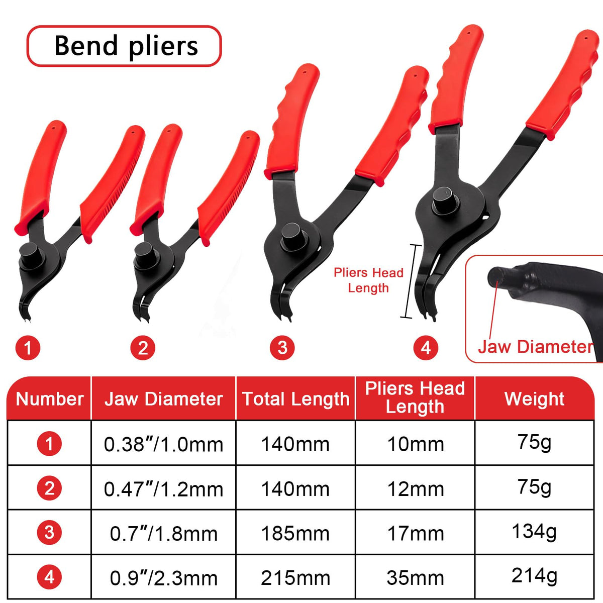 Doaho internal circlip pliers ideal for removal and installation tasks