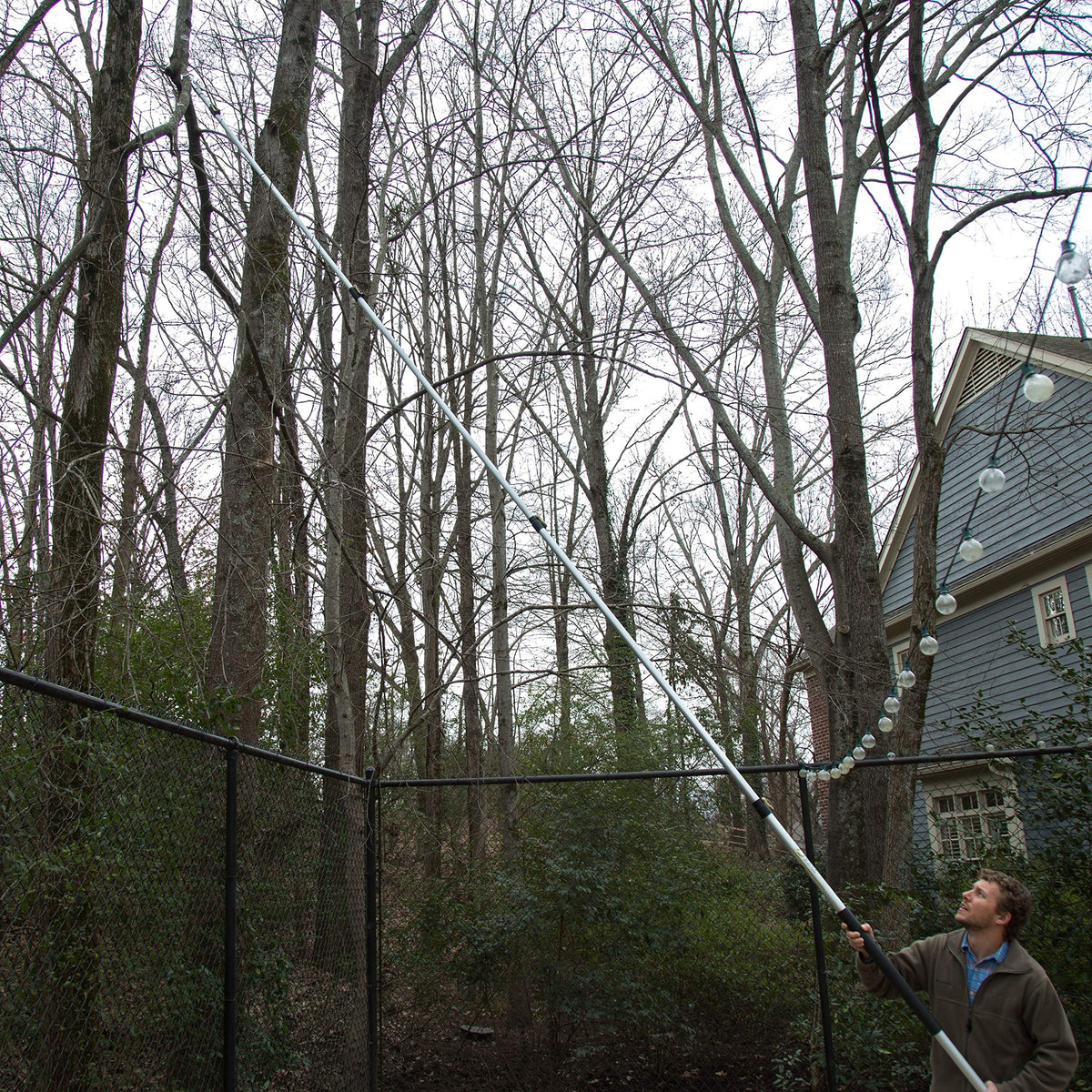 DOCAZOO Boat Hook helps remove debris from trees and rooftops