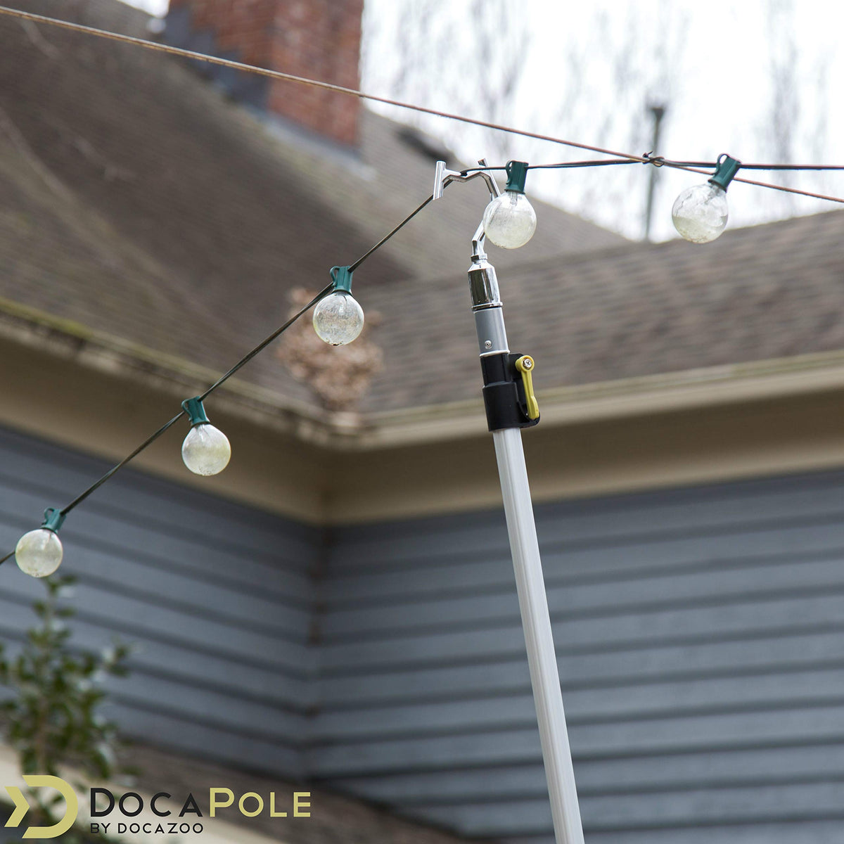 DOCAZOO Boat Hook ideal for lighting or decorations during dock work