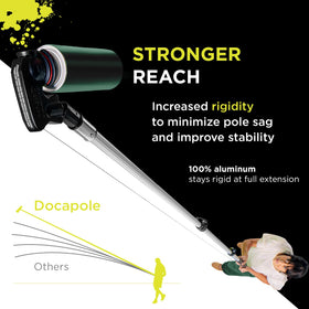 DOCAZOO pole suitable for indoor and outdoor cleaning tasks