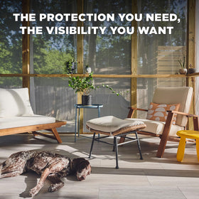 Docazoo privacy-friendly screen allows sunlight while keeping bugs out