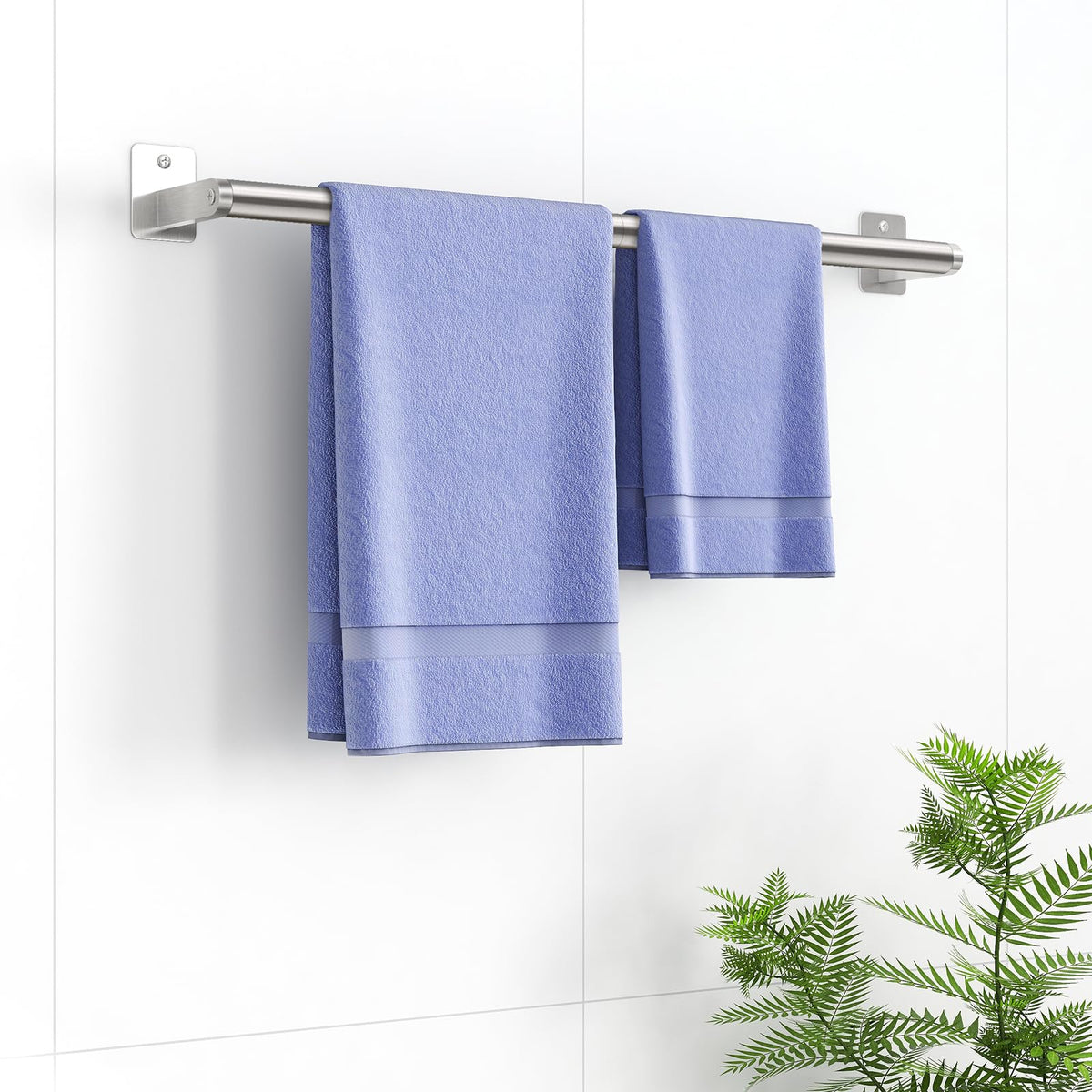 DOCOJUCL towel bar packaging and hardware included for quick setup